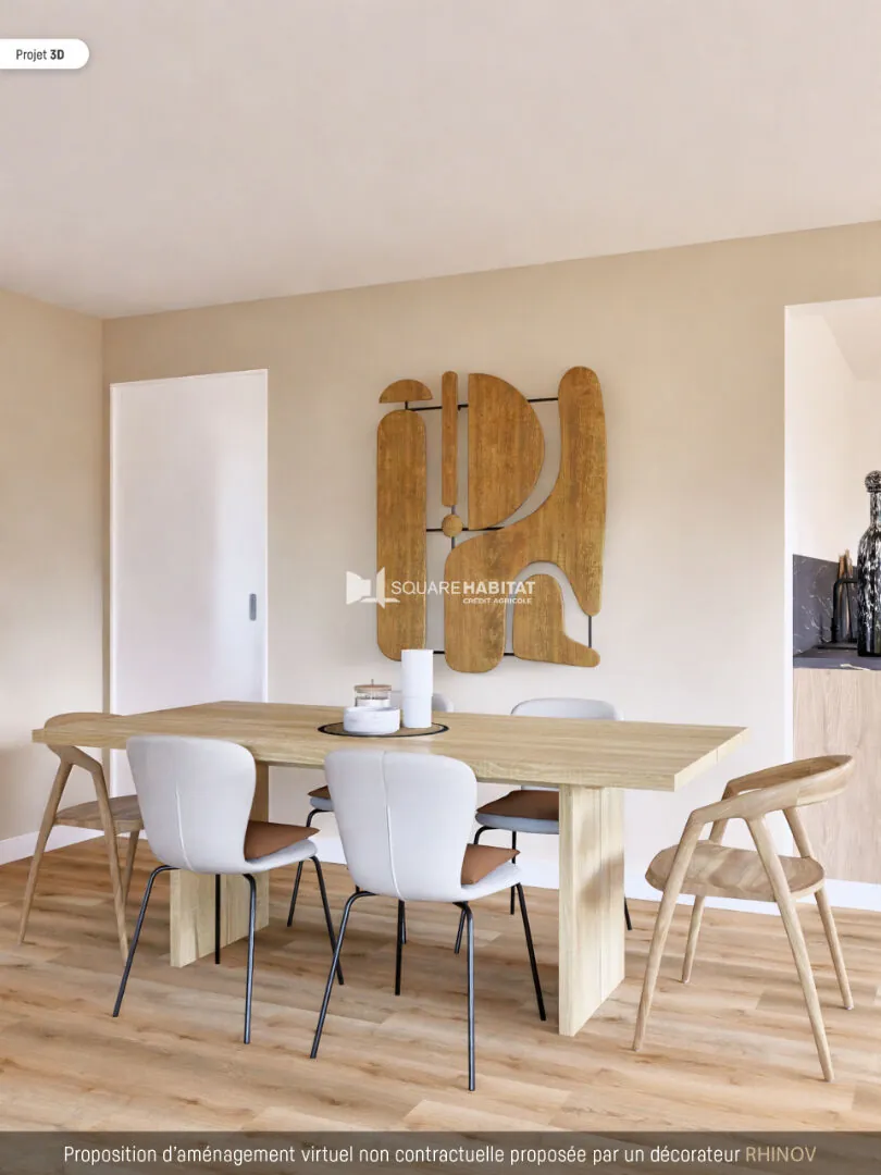 Appartement avec jardin à Gap — 3 chambres, garage, calme et proximité centre-ville 