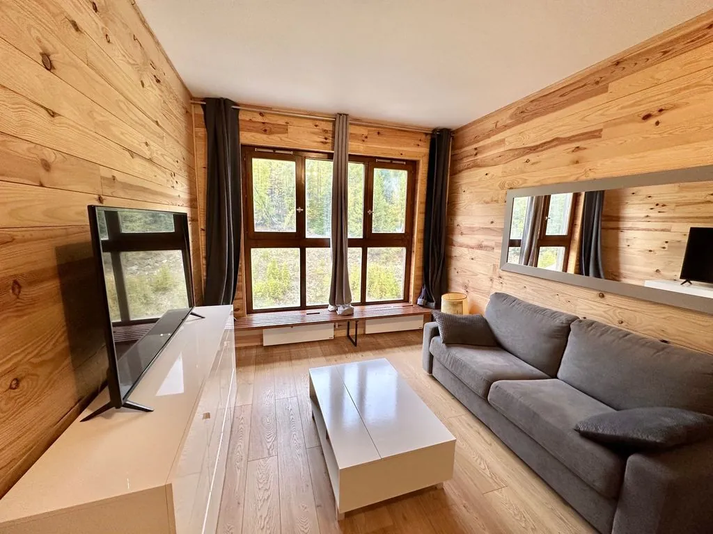 Studio rénové à vendre à Isola 2000, idéal pour investissement ou pied-à-terre avec vue sur les pistes