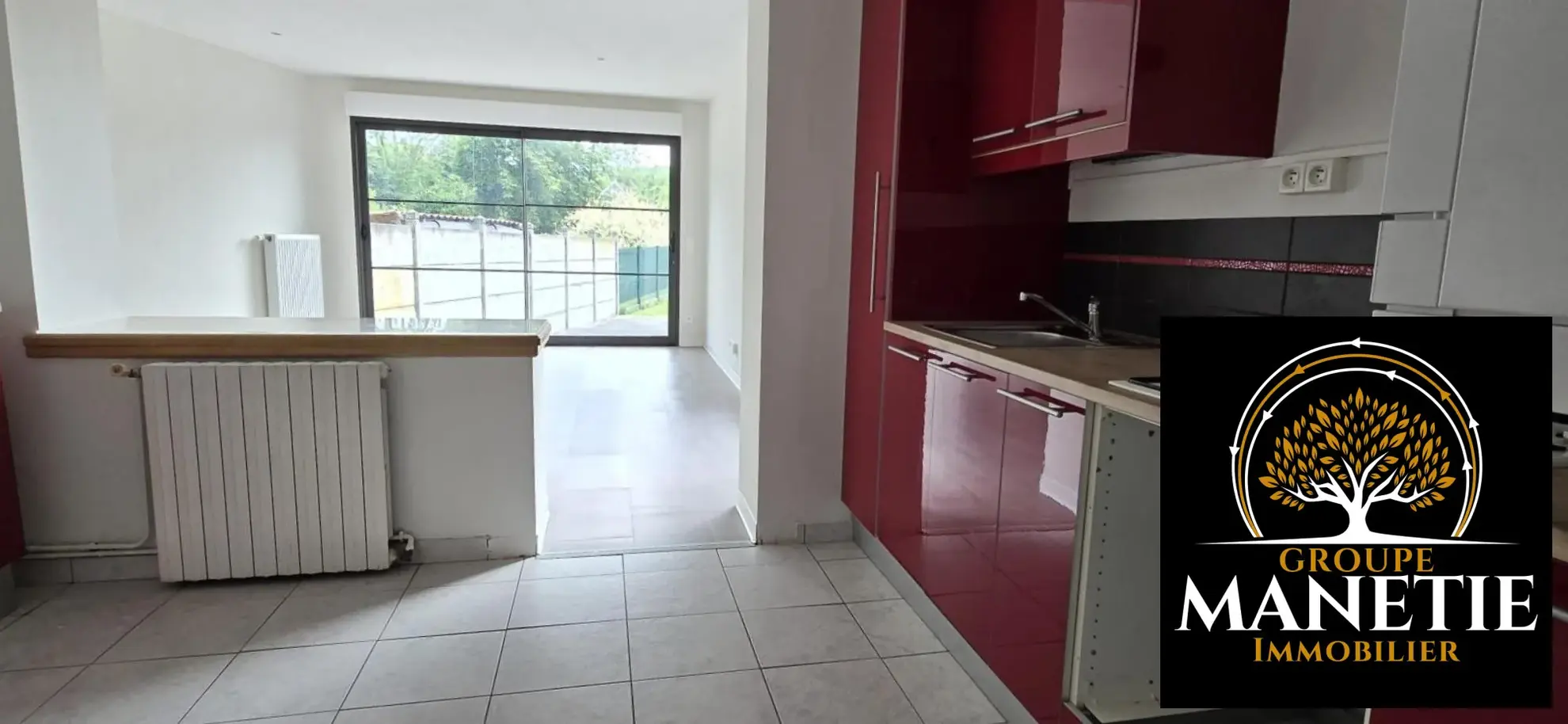 Maison semi plain-pied à Biache-Saint-Vaast de 96 m² avec jardin et garage 