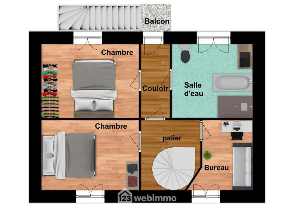 Maison de 93m² proche de Couhé à vendre, idéale résidence ou vacances 