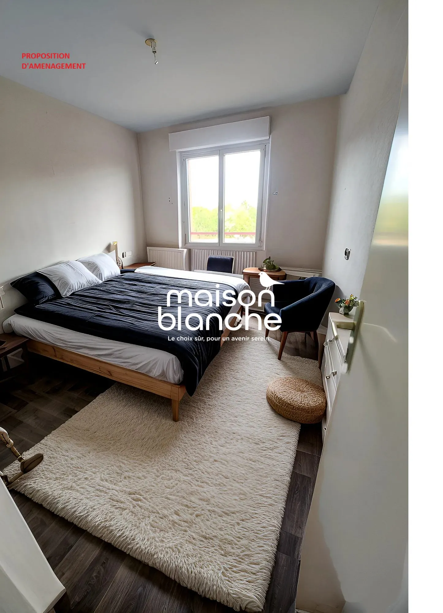 Appartement lumineux de 54,84 m² avec balcon à Loges, Paris