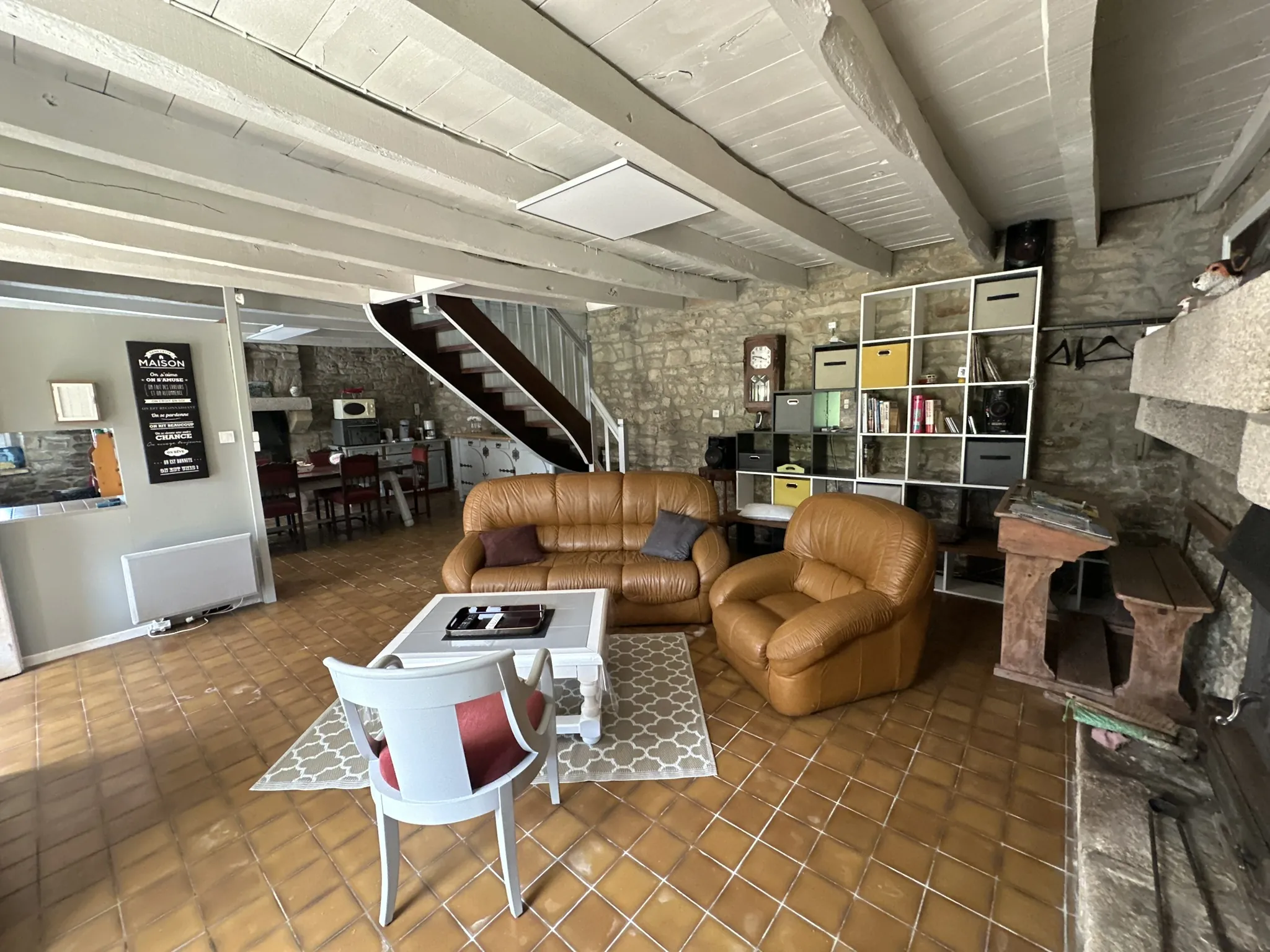 Ensemble immobilier à Saint-Barthélemy avec deux maisons indépendantes et jardin 