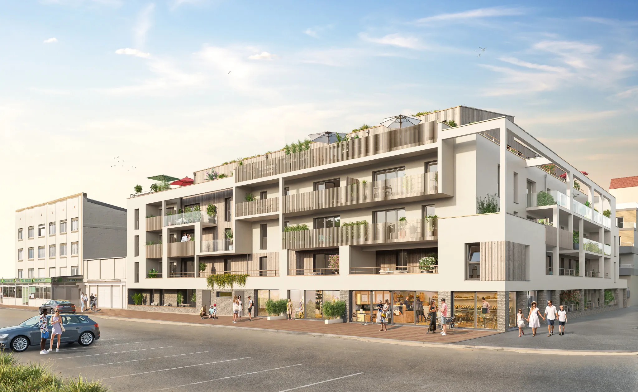 Appartement T2 neuf à 50 mètres de la plage à Cucq - Livraison 2027