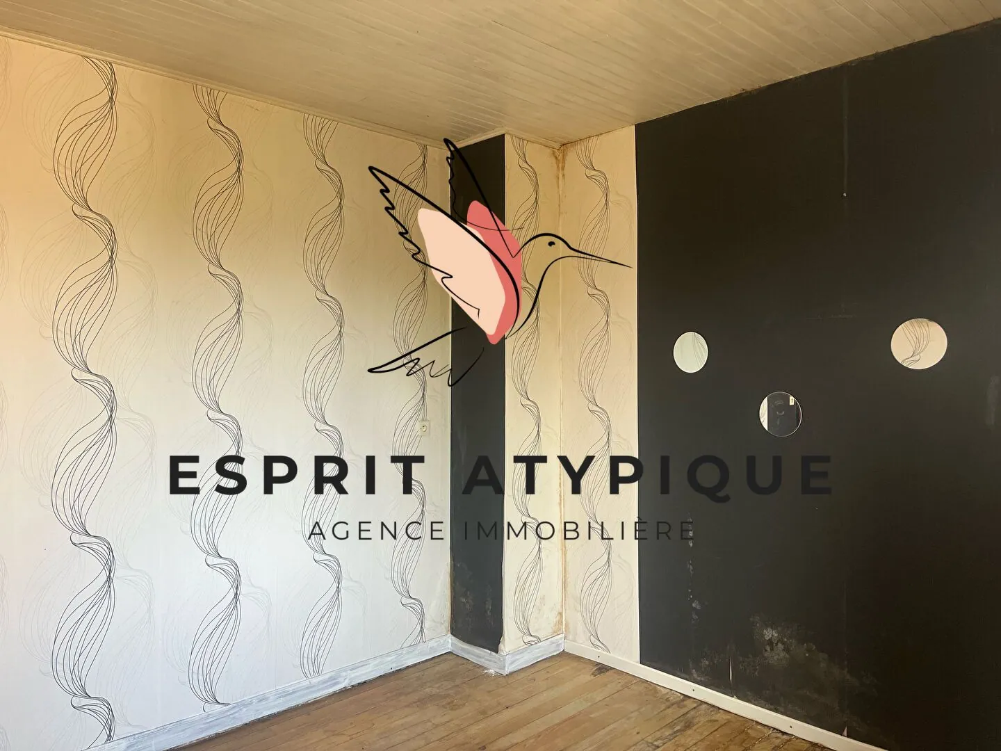 Immeuble mixte de 173 m² en centre-ville de Rion des Landes 