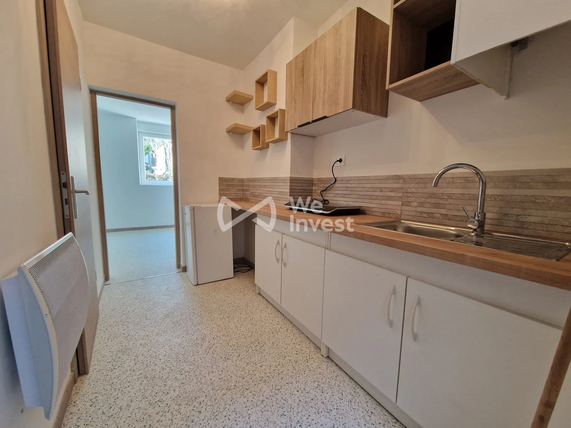 Appartement T1 rénové de 20 m² à Jarville-la-Malgrange avec terrasse et cave 