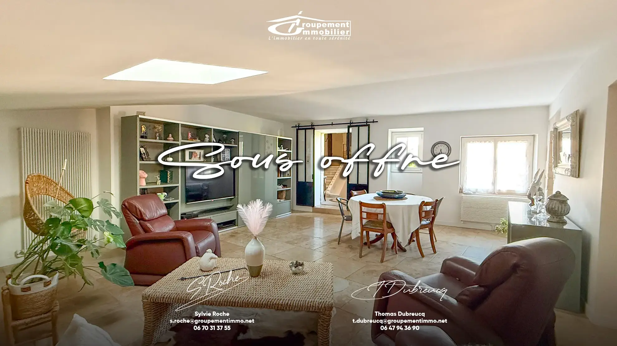 Triplex lumineux de 130 m² à Pont-Saint-Esprit avec cave et parking privé