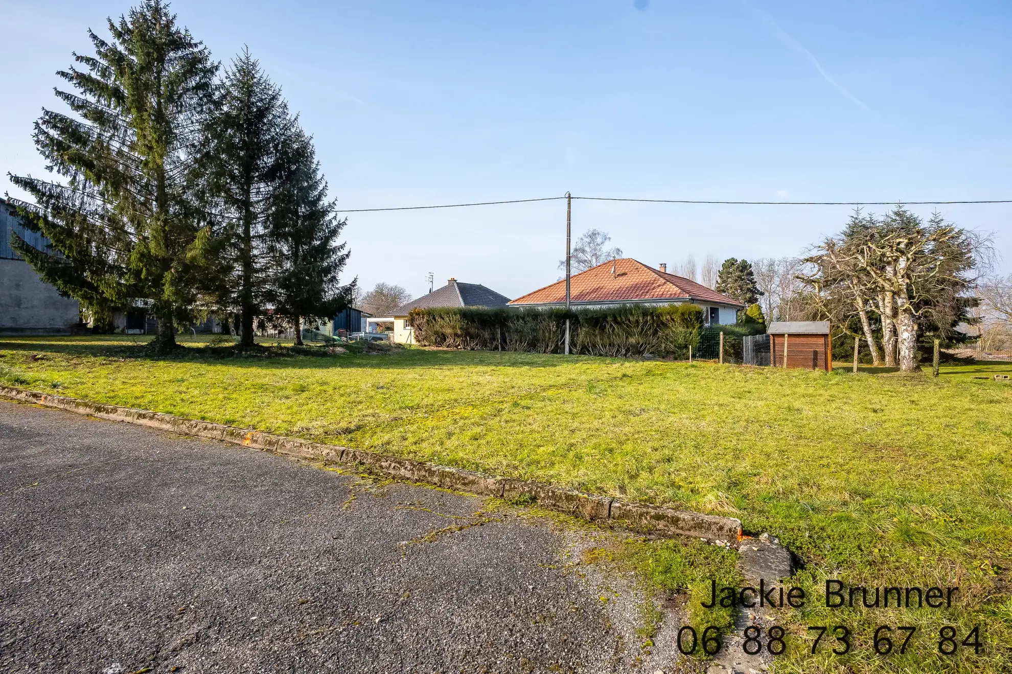 Terrain constructible et viabilisé à Heimsbrunn dans le Haut-Rhin