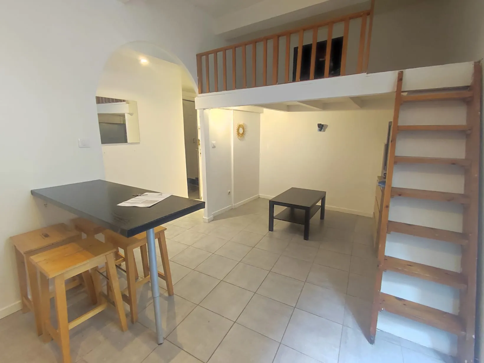 Appartement de 24m² avec mezzanine à Agde, proche plage et gare, idéal investissement ou pied-à-terre