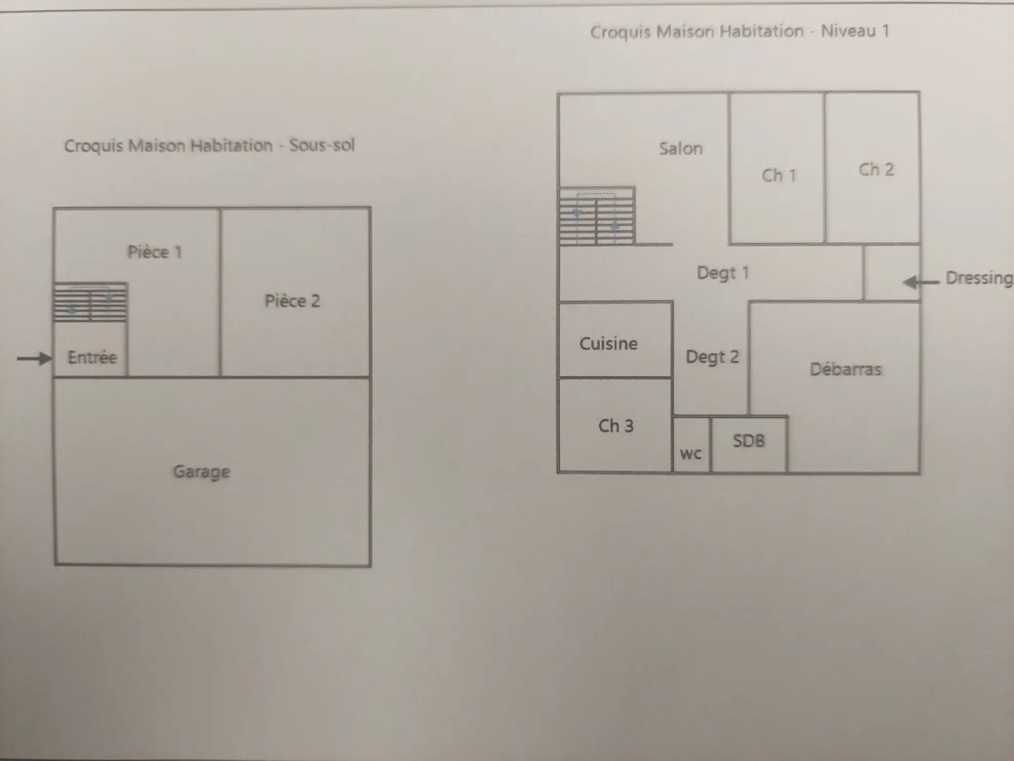 Maison d'architecte à vendre dans le Sud Gironde avec grand terrain et garage 