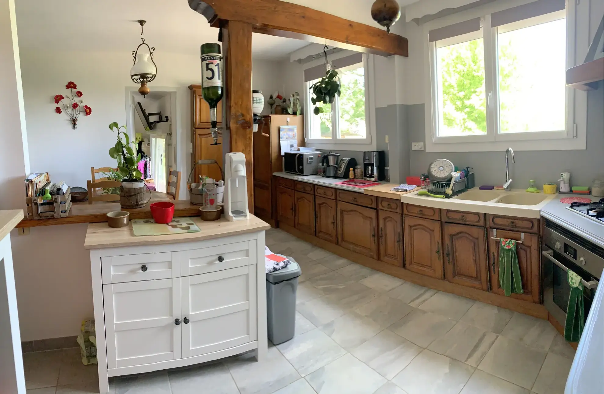 Maison de plain-pied à Aujac (17770) avec terrain de 4000 m² - 4 pièces 