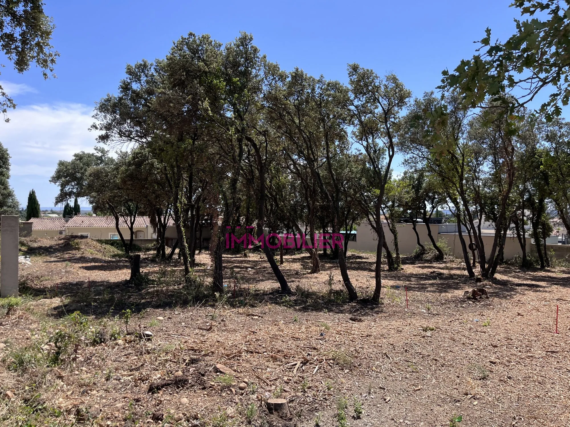 Terrain à vendre à Bédarrides avec permis de construire accepté