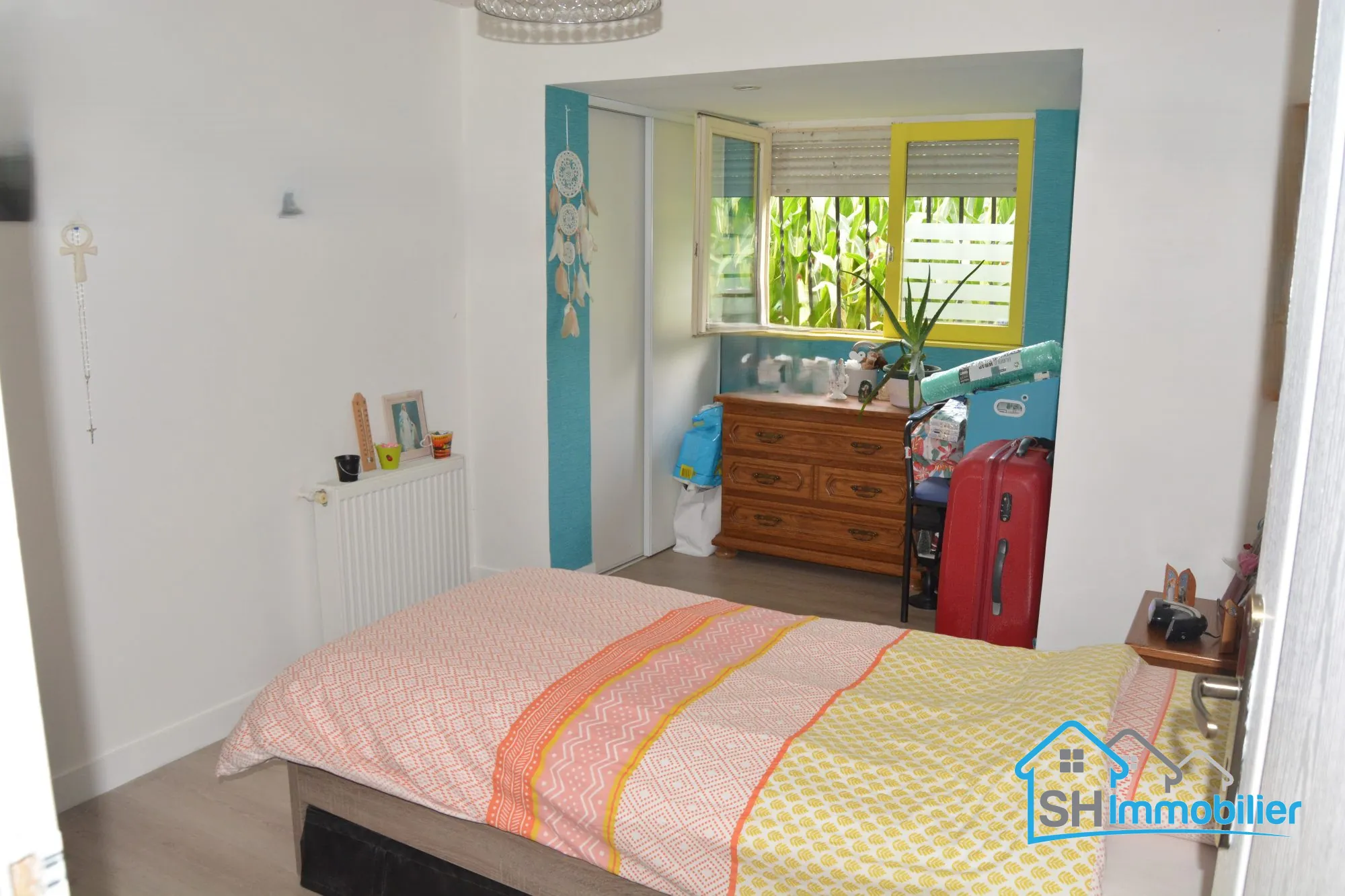 Maison de plain-pied avec 2 chambres, jardin et parking à Wattrelos 