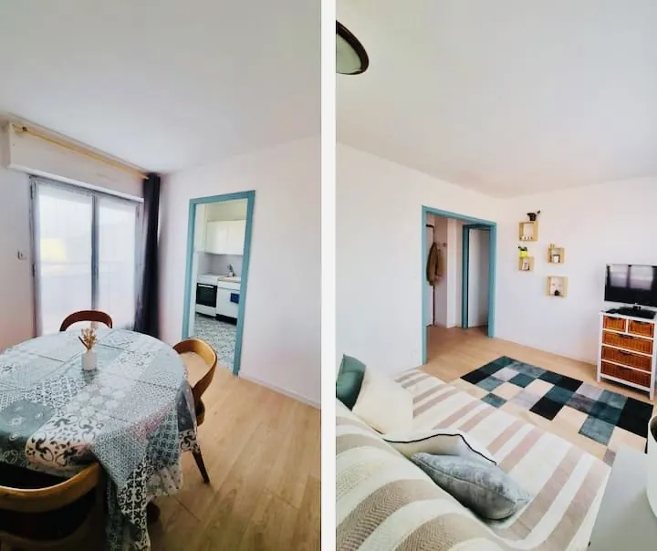 Appartement 2 pièces de 39 m² avec vue mer aux Sables d'Olonne 