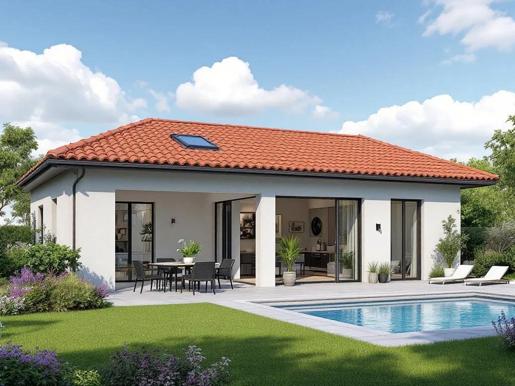 Maison neuve à Dolomieu de 90m² avec 3 chambres et garage