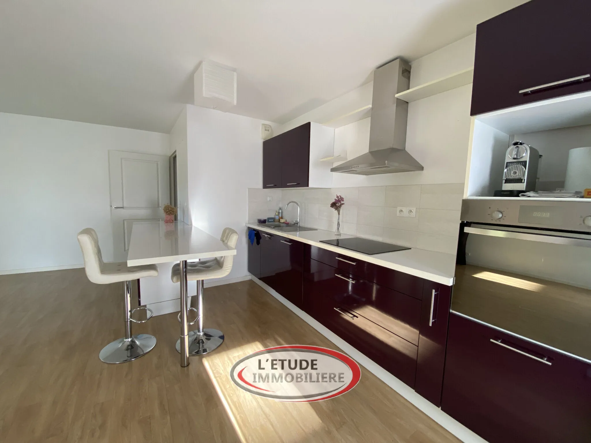 Appartement T3 avec balcons et parking à Nantes Nord 