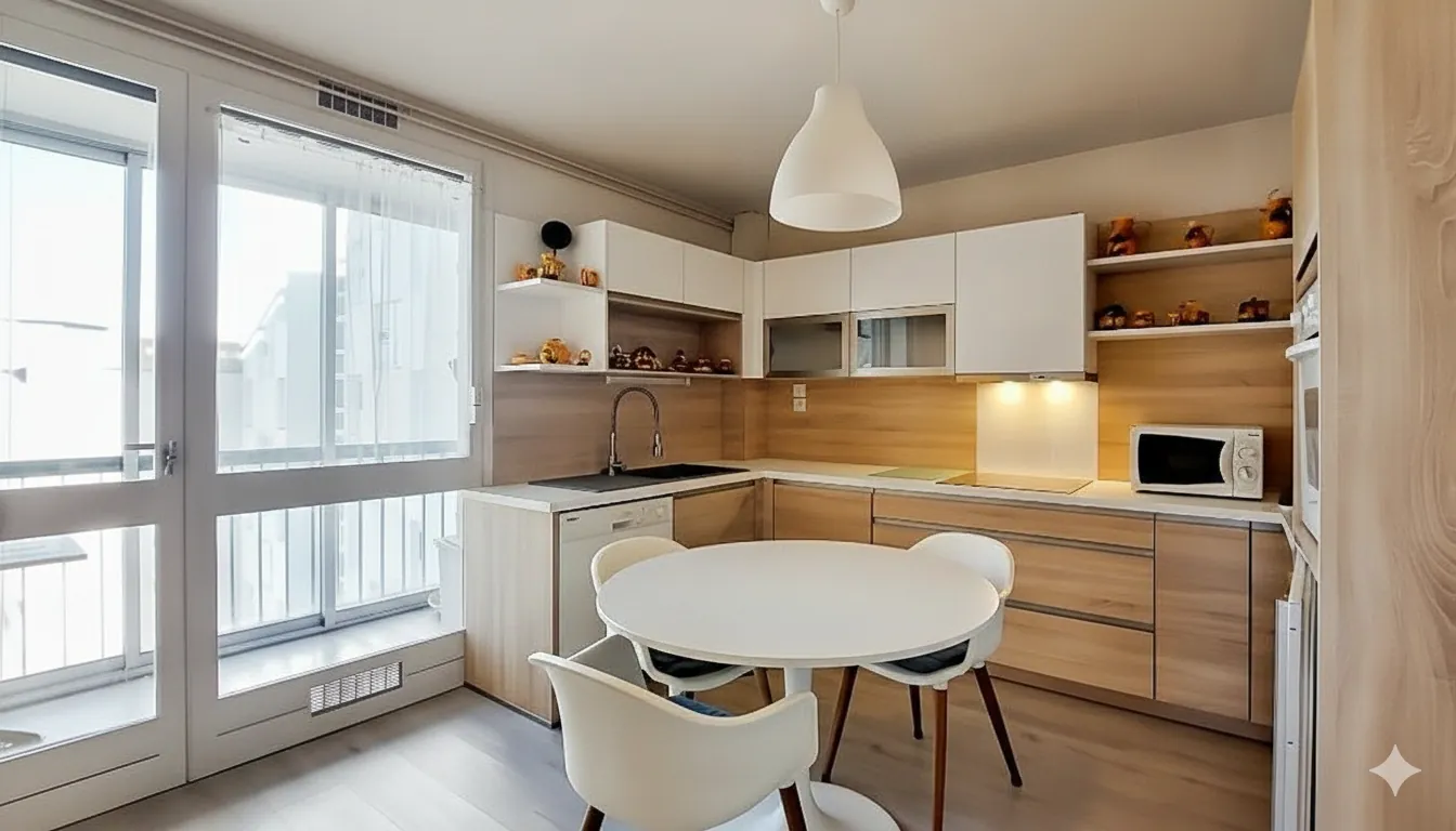 Appartement T4 lumineux avec vue panoramique sur les Pyrénées à Tarbes 