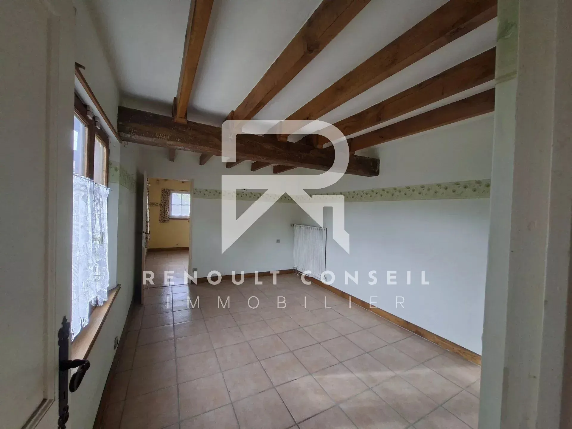 Longère à rafraîchir à Barquet, maison normande de 82 m² avec dépendance et garage 