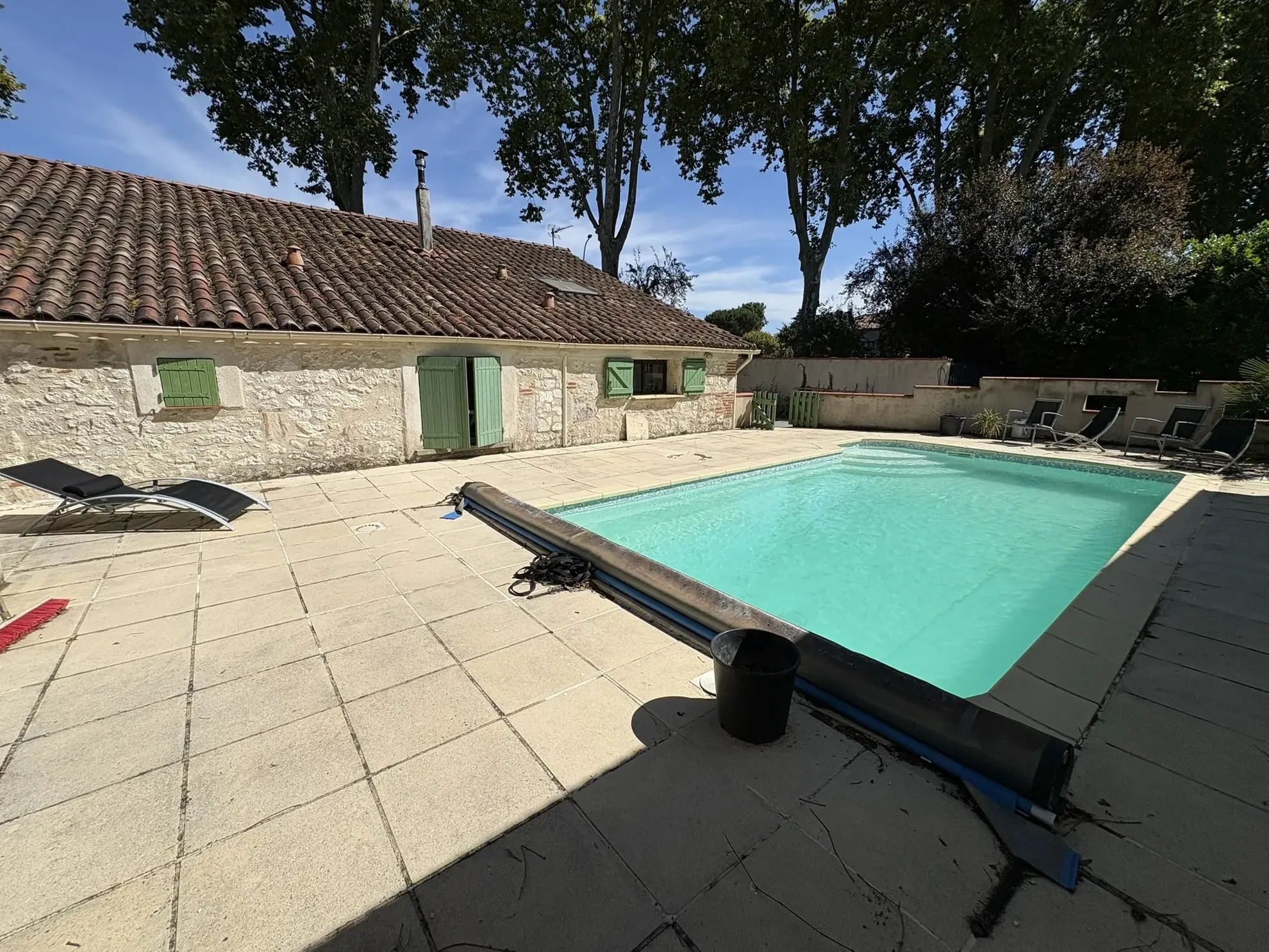 Belle maison en viager à Valence d'Agen avec piscine et grand terrain 