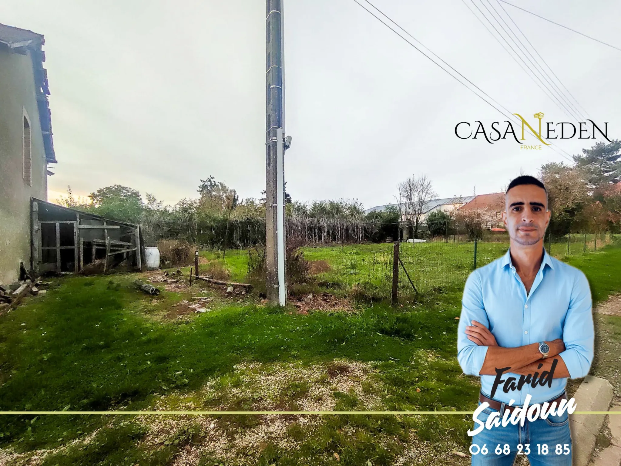 Maison à rénover sur terrain constructible à Longuyon proche frontière 