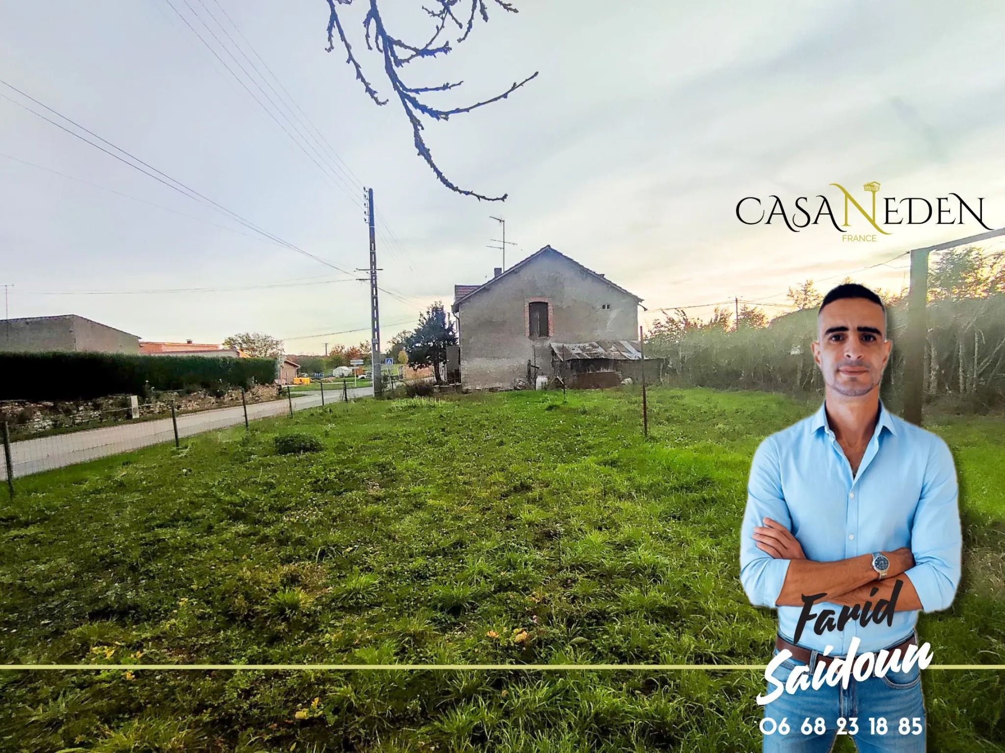 Maison à rénover sur terrain constructible à Longuyon proche frontière 