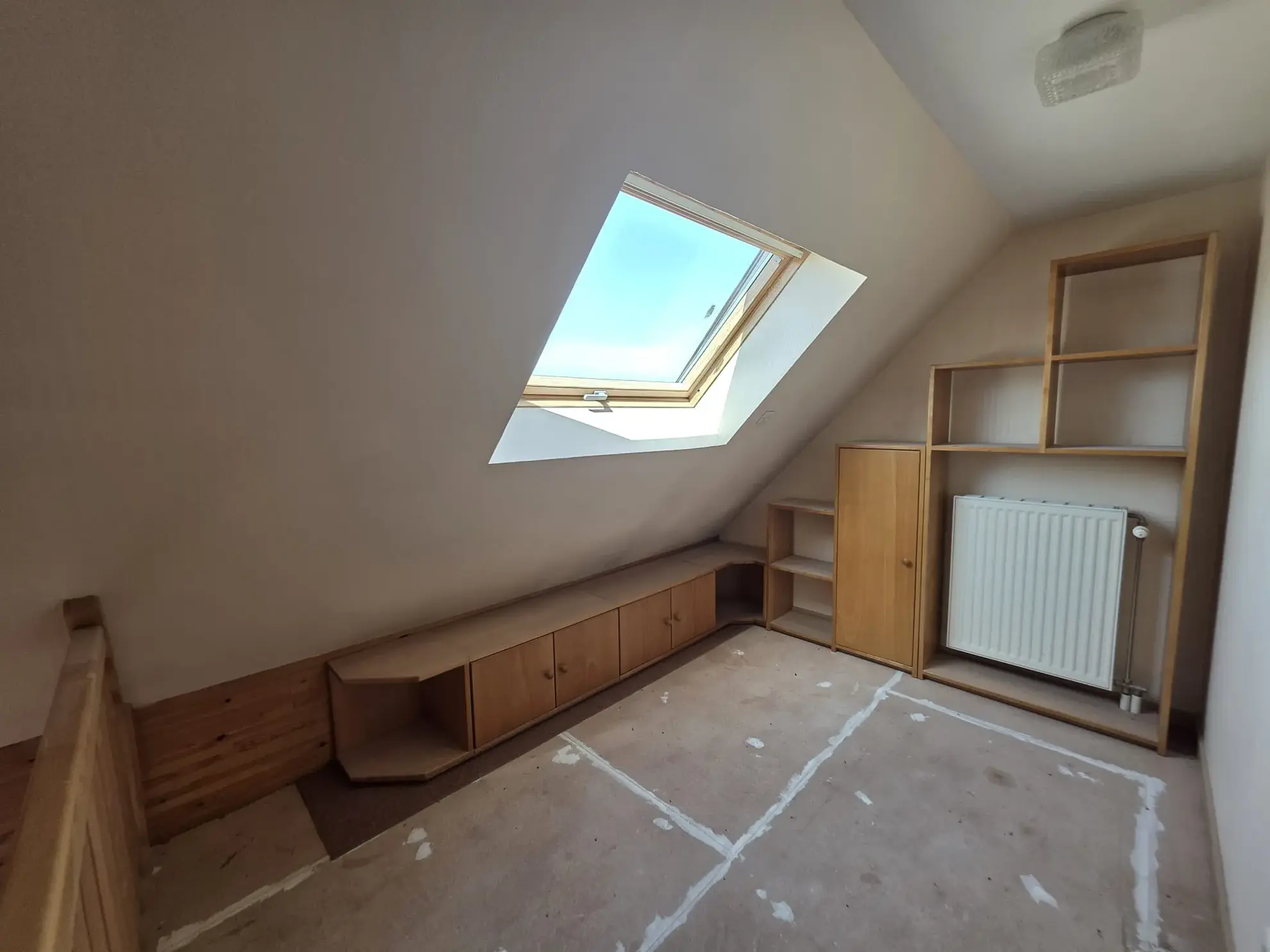 Duplex lumineux de 95m2 à Hirsingue au dernier étage avec garage 