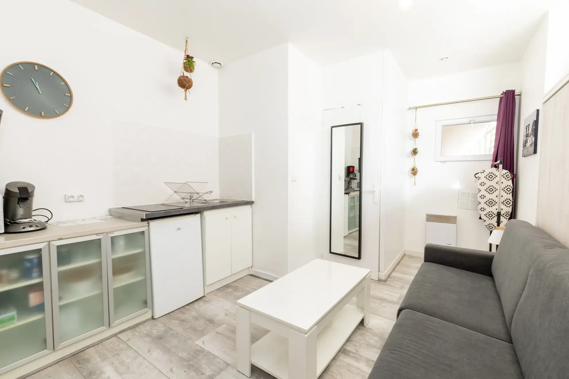 Studio lumineux à vendre de 15,80 m² dans le quartier des Arceaux à Montpellier