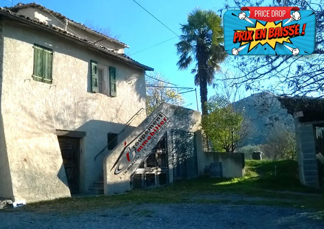 Corps de ferme authentique à vendre à Volonne, vue panoramique – 220 000 €