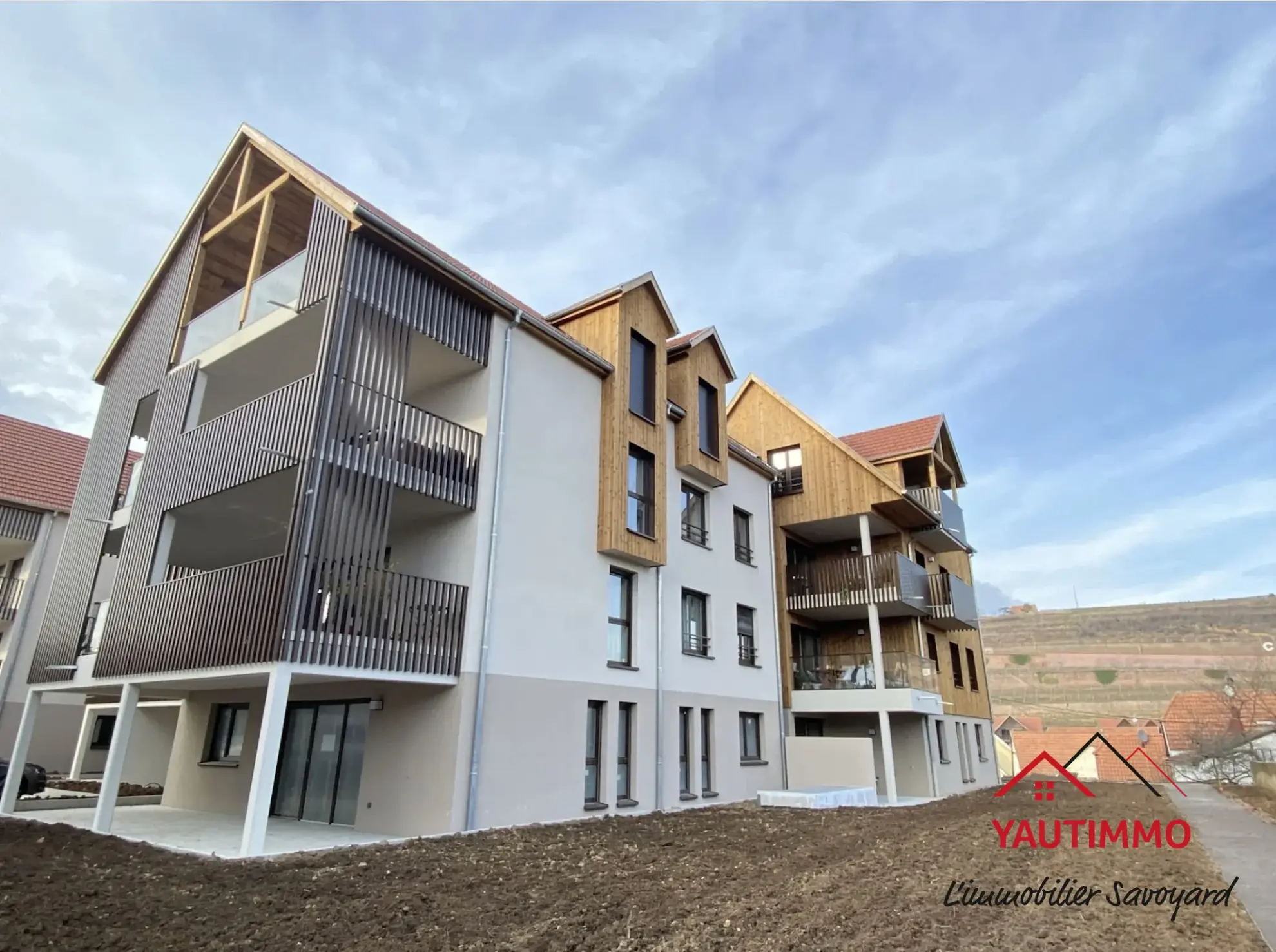 Loft contemporain écologiquement conçu à Saint-Cergues, excellente opportunité d’investissement