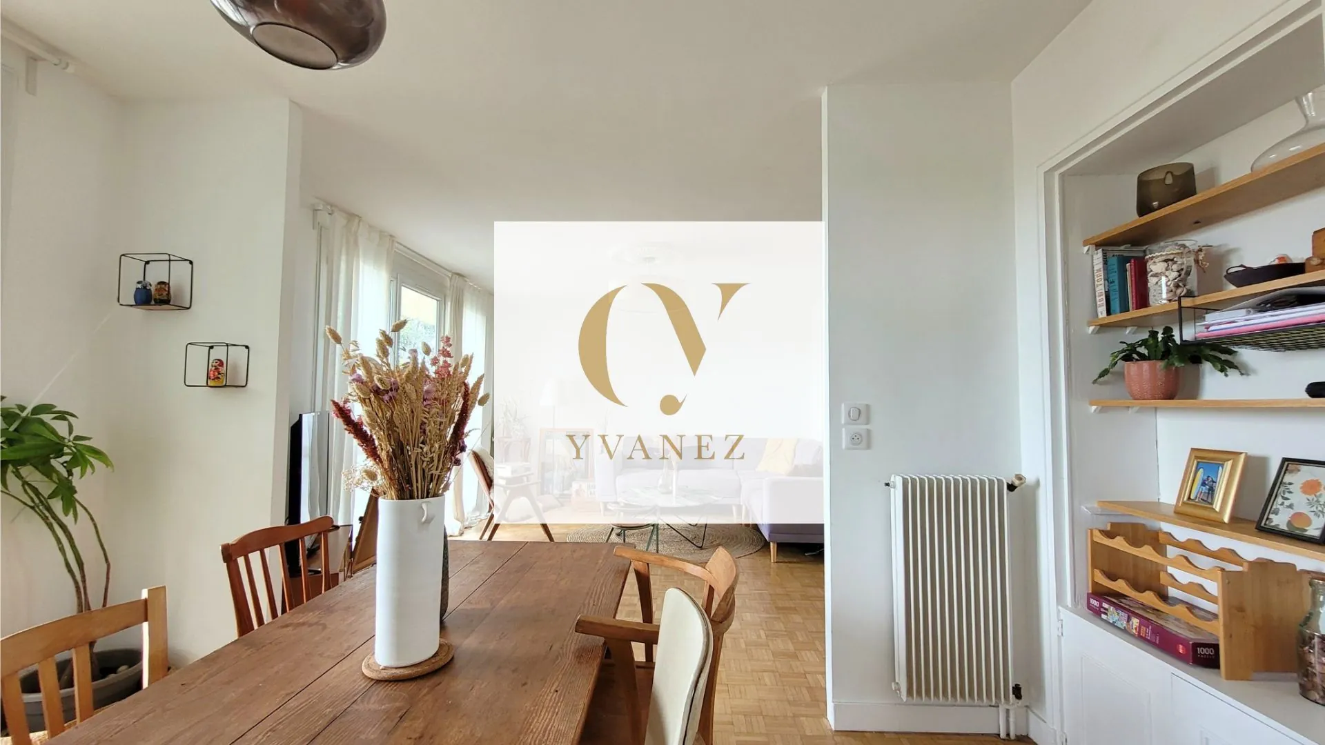 Bel appartement de 72 m² avec balcon, cave et 2 chambres à Rennes - Quartier du Blosne