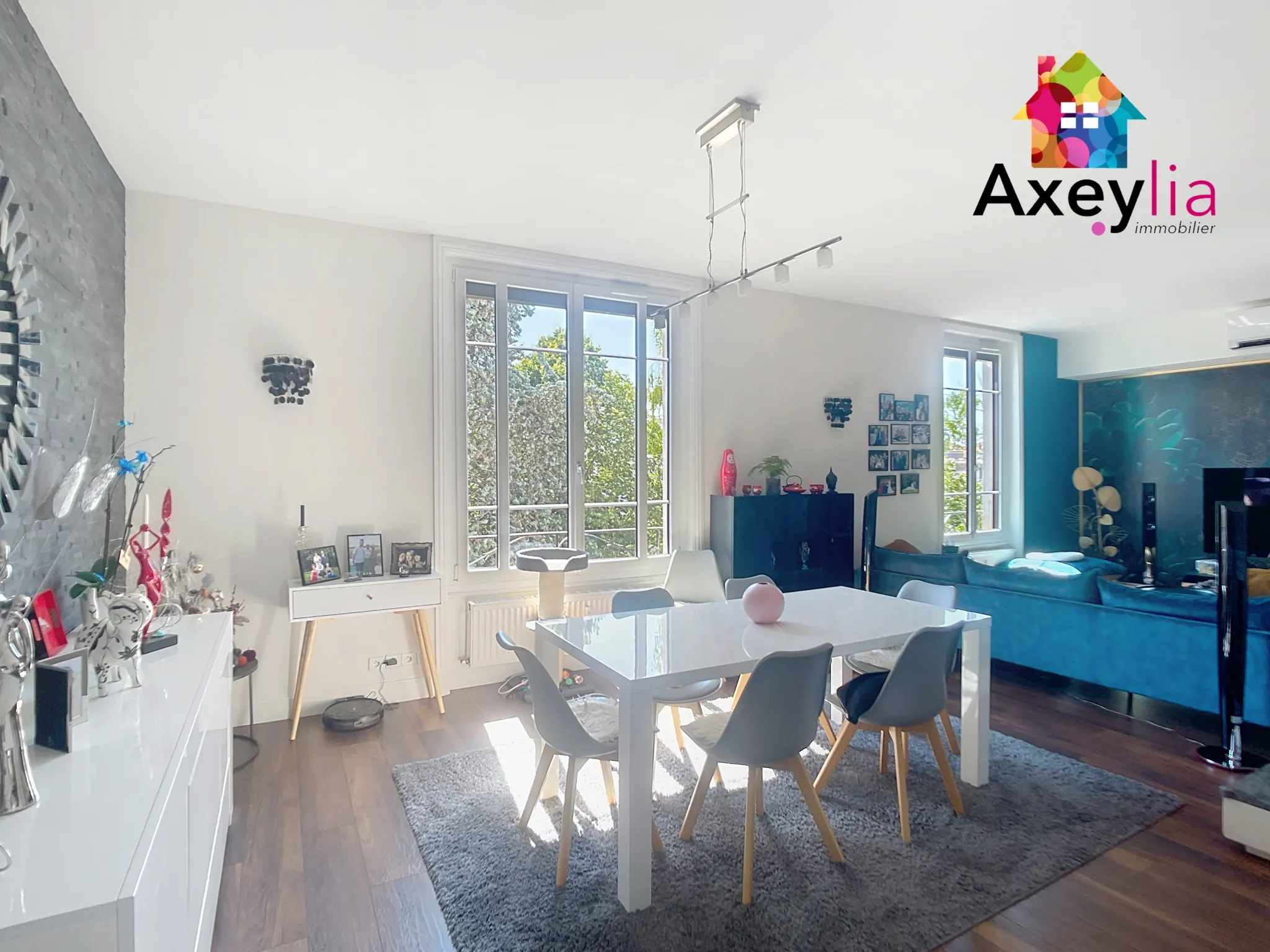 Appartement T5 rénové à Roanne centre avec cave et parking 