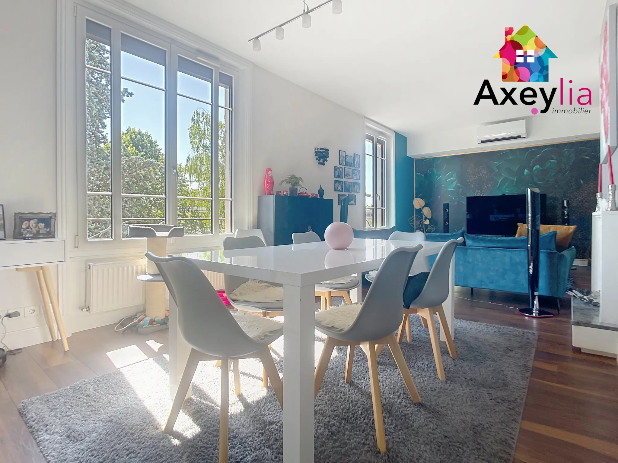 Appartement T5 rénové en duplex au cœur de Roanne avec 3 chambres