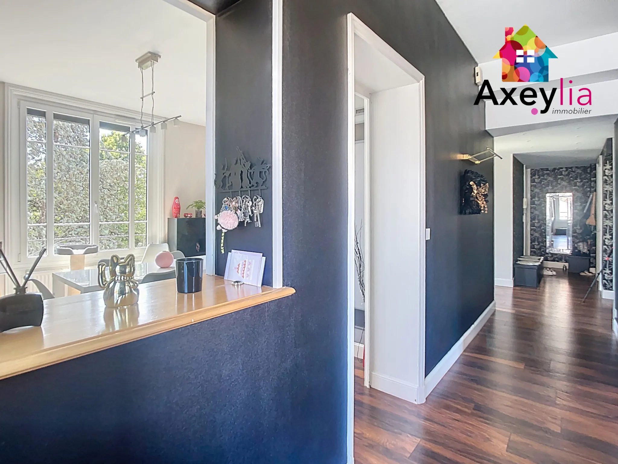 Appartement T5 rénové à Roanne centre avec cave et parking 