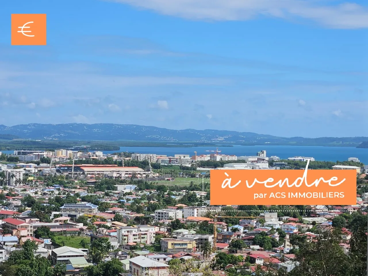 Appartement F4 avec vue mer à Fort-de-France – Lumineux et en bon état