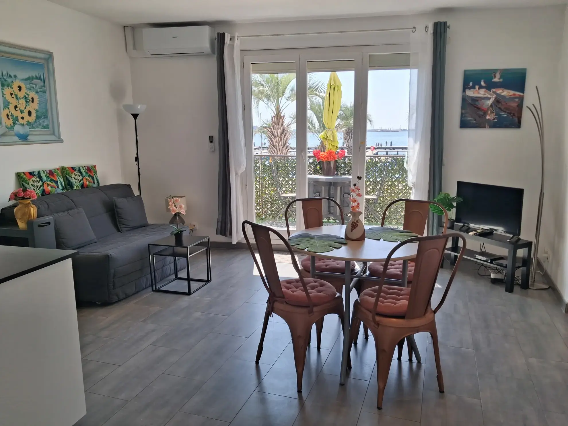 Appartement T2 avec vue exceptionnelle à Balaruc-les-Bains