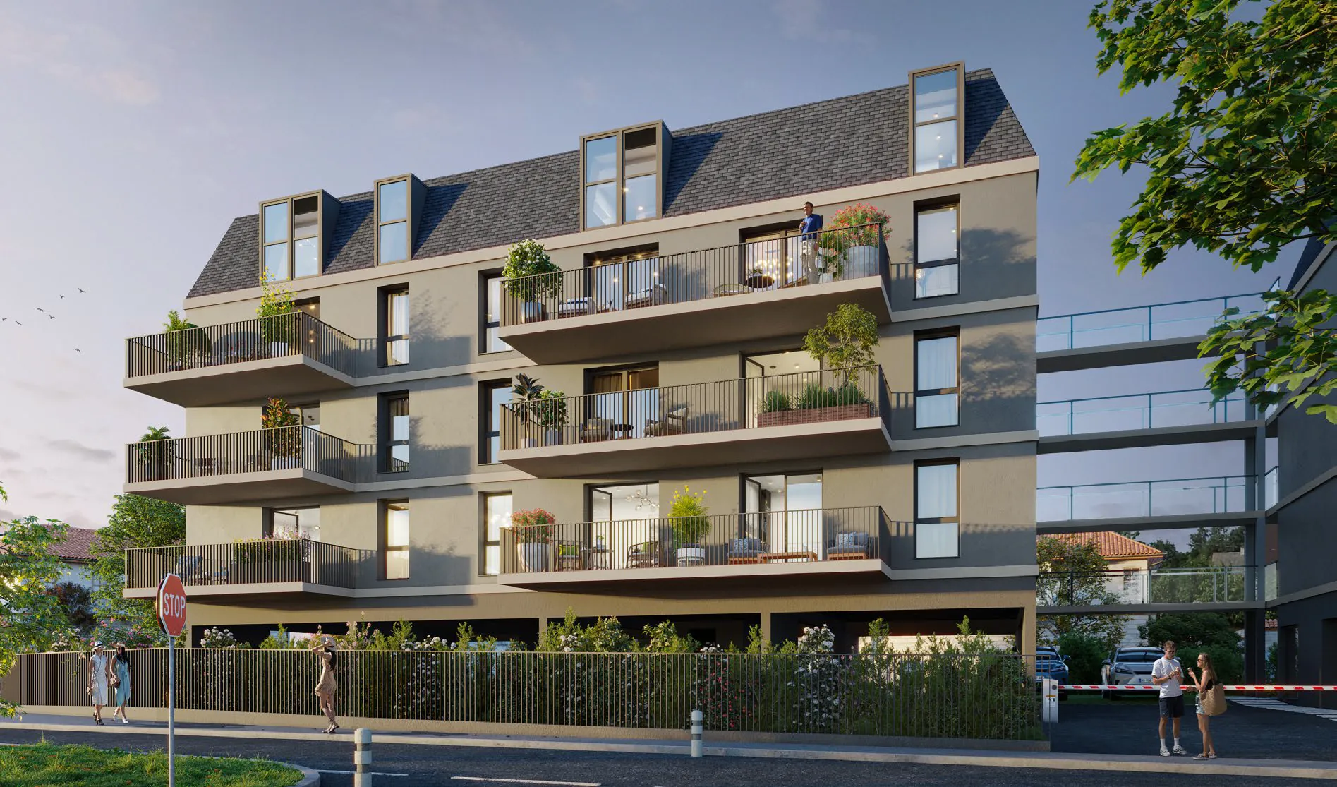 Grand studio de 36,93 m² à vendre à Aix-les-Bains avec parking et résidence haute performance 