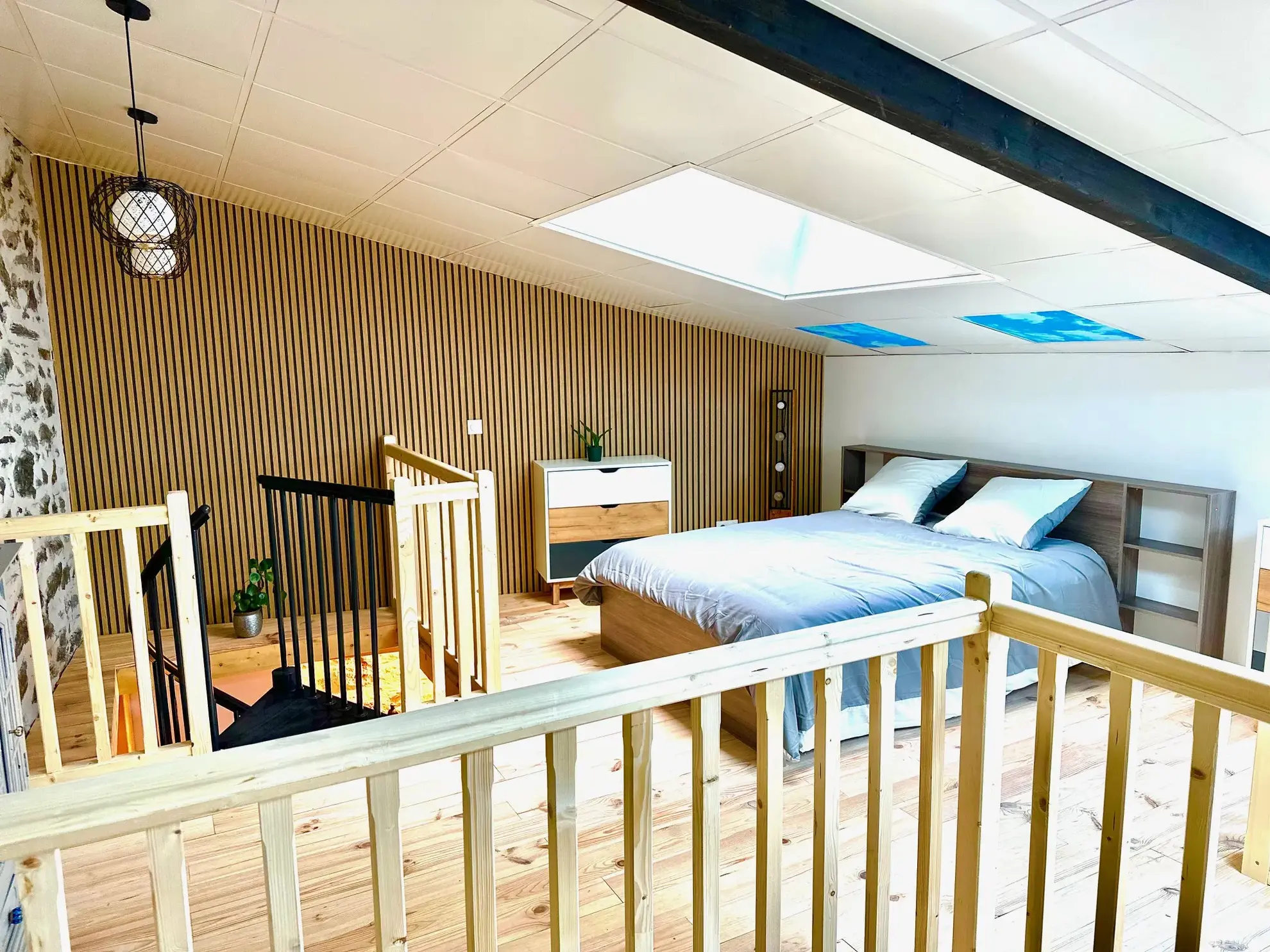 Magnifique loft rénové avec espace commercial indépendant à Lourdes 