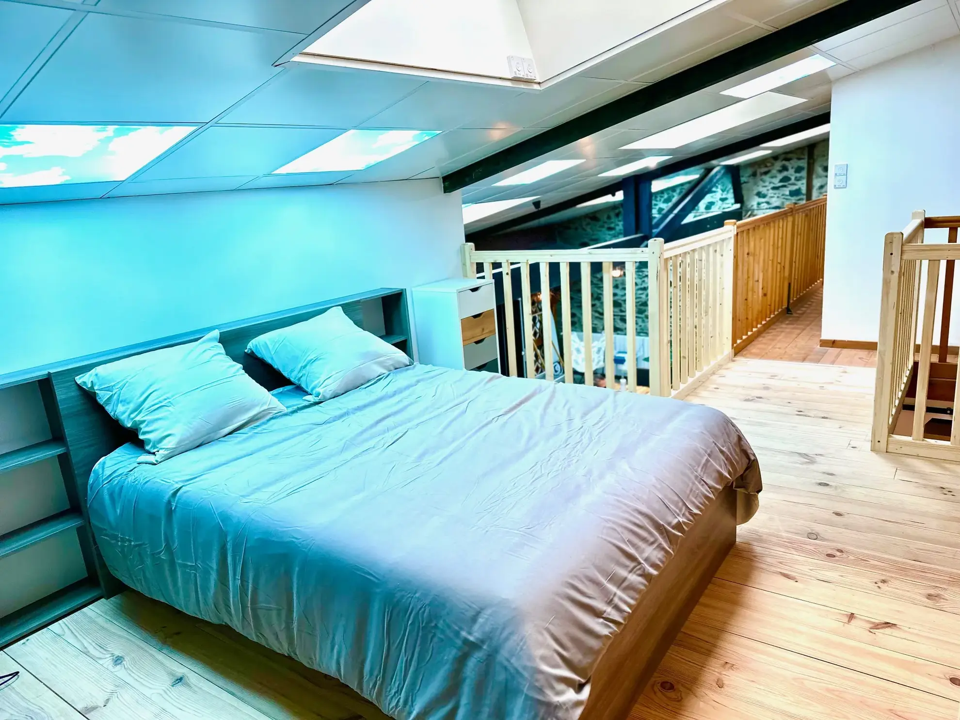 Magnifique loft rénové avec espace commercial indépendant à Lourdes 