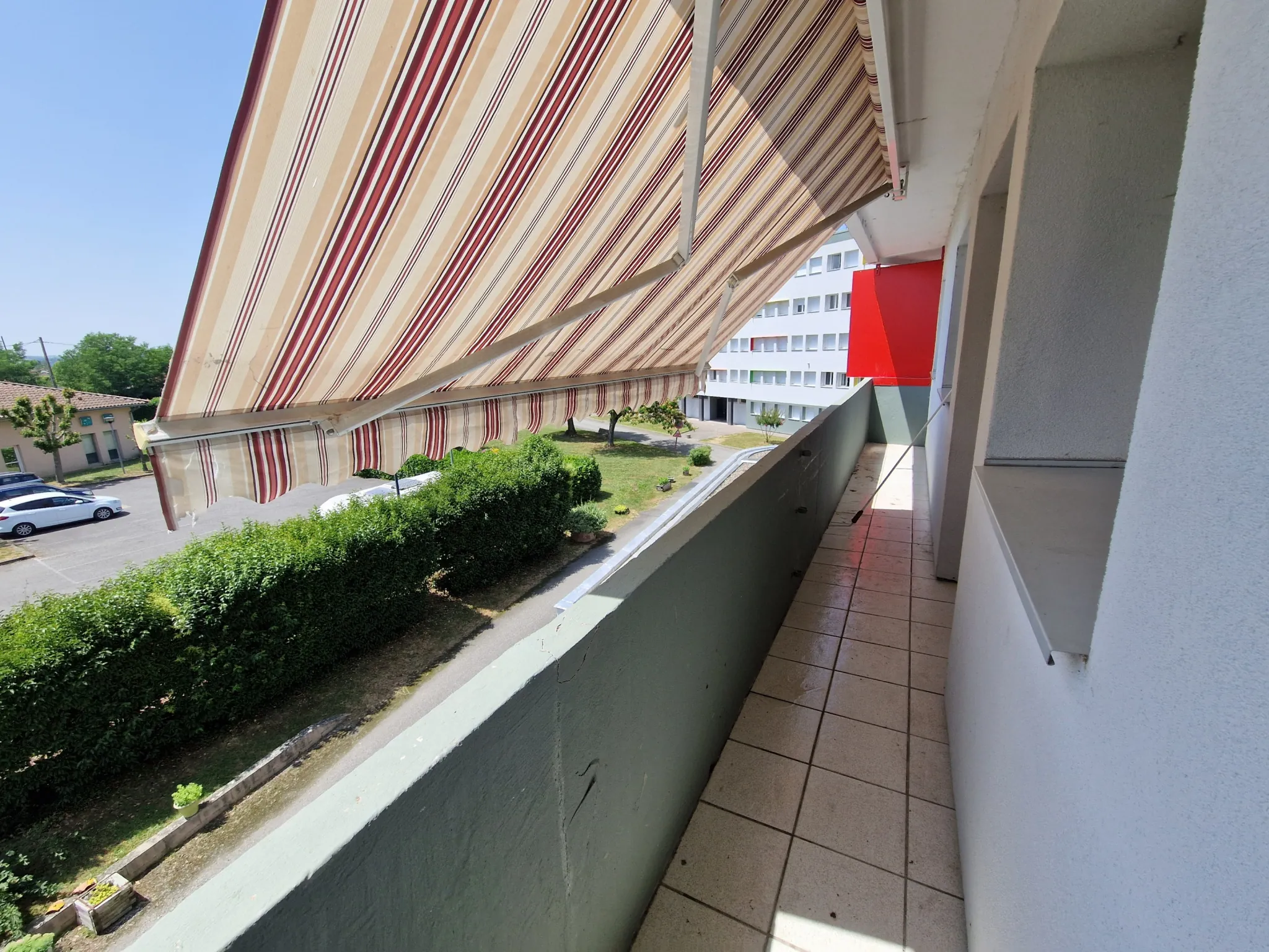 Appartement 3 pièces rénové à Auterive - 58 m² avec balcon et parking