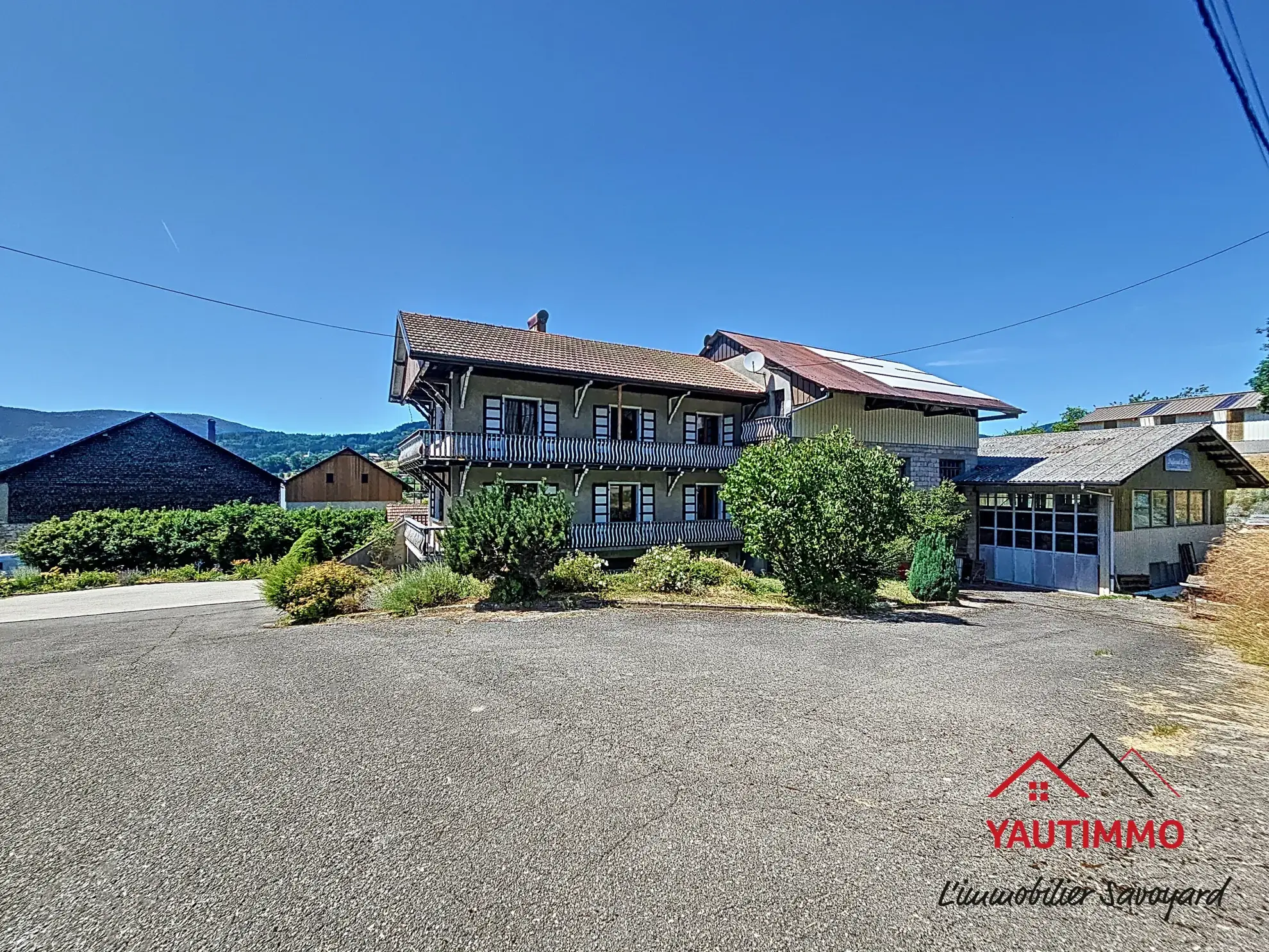 Maison à rénover avec vue montagne à Villard (74420) - Projet personnalisé en Haute-Savoie 