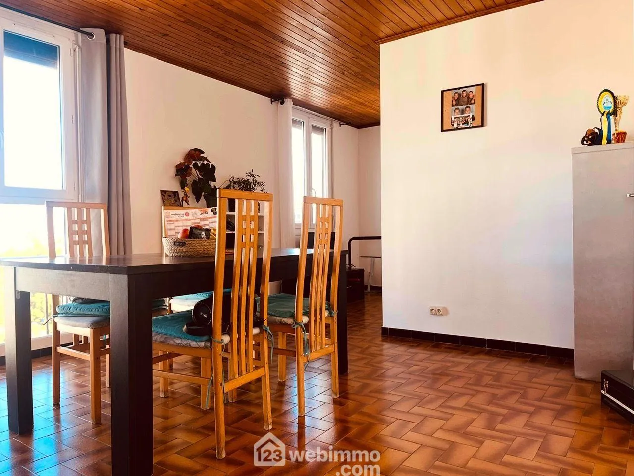 Appartement traversant de 68,65 m² avec loggia à Perpignan - Vue sur les Corbières 