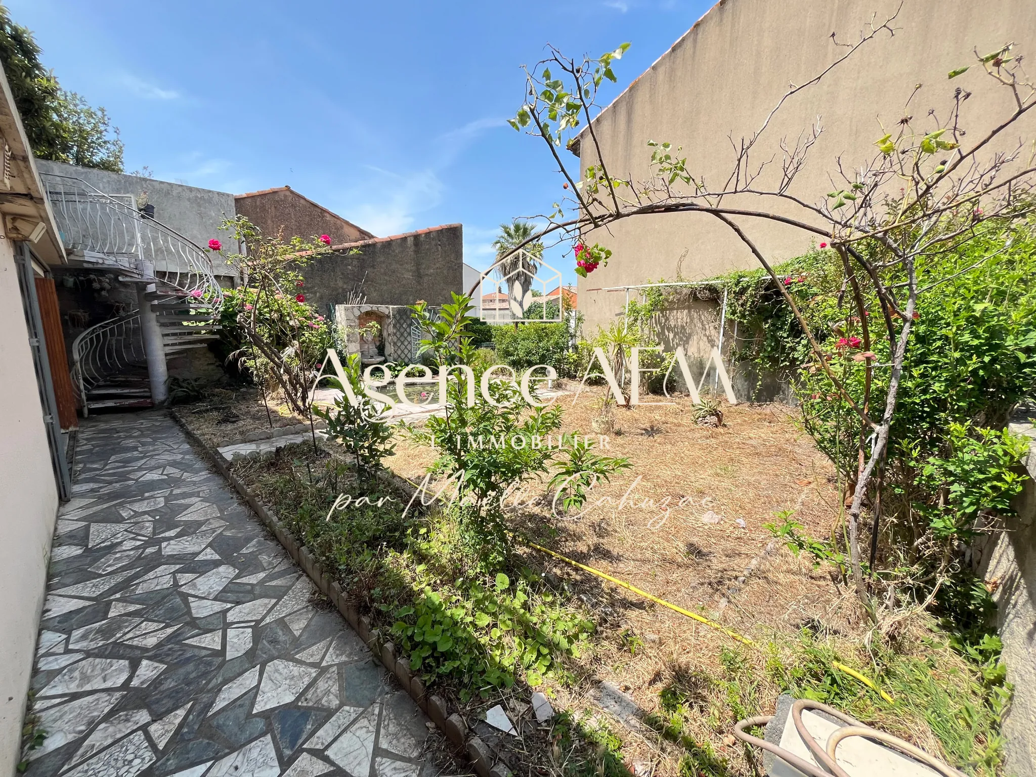 Maison 155 m² à Capestang avec jardin, terrasse et grand garage 