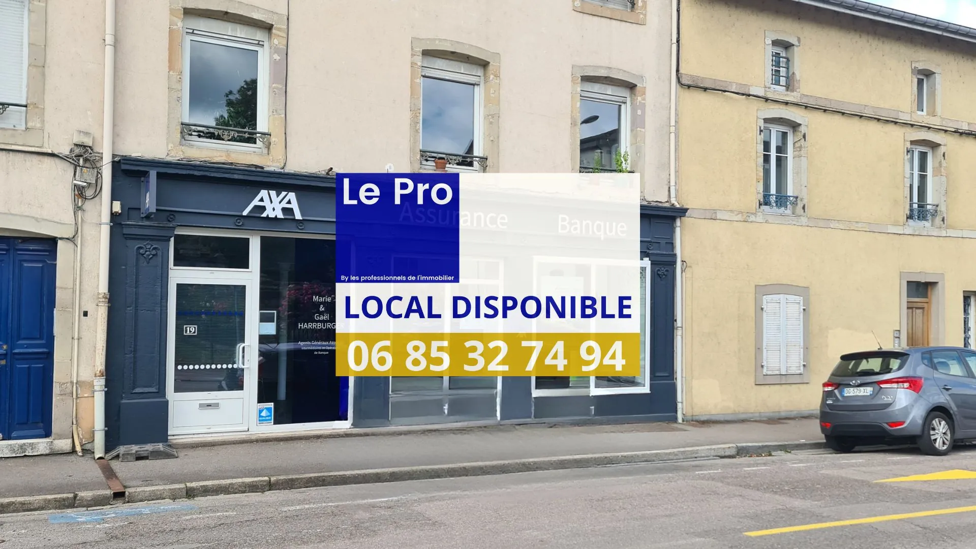 Local commercial de 104 m² à vendre à Epinal sur un axe très fréquenté