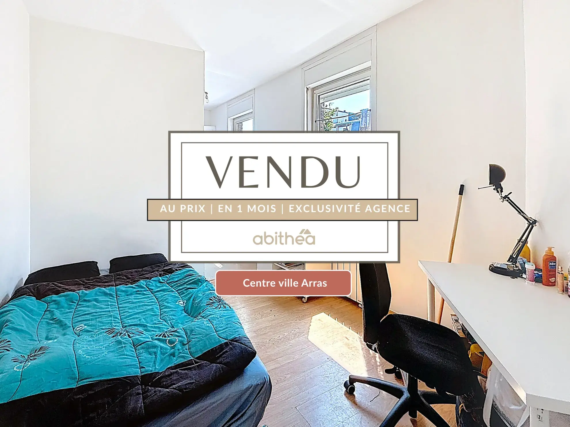 Studio en plein centre d'Arras, idéal investissement locatif à vendre 