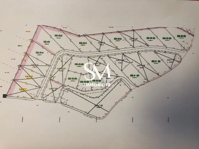 Terrain à bâtir à Aussillon (81), 808 m², tranquillité assurée
