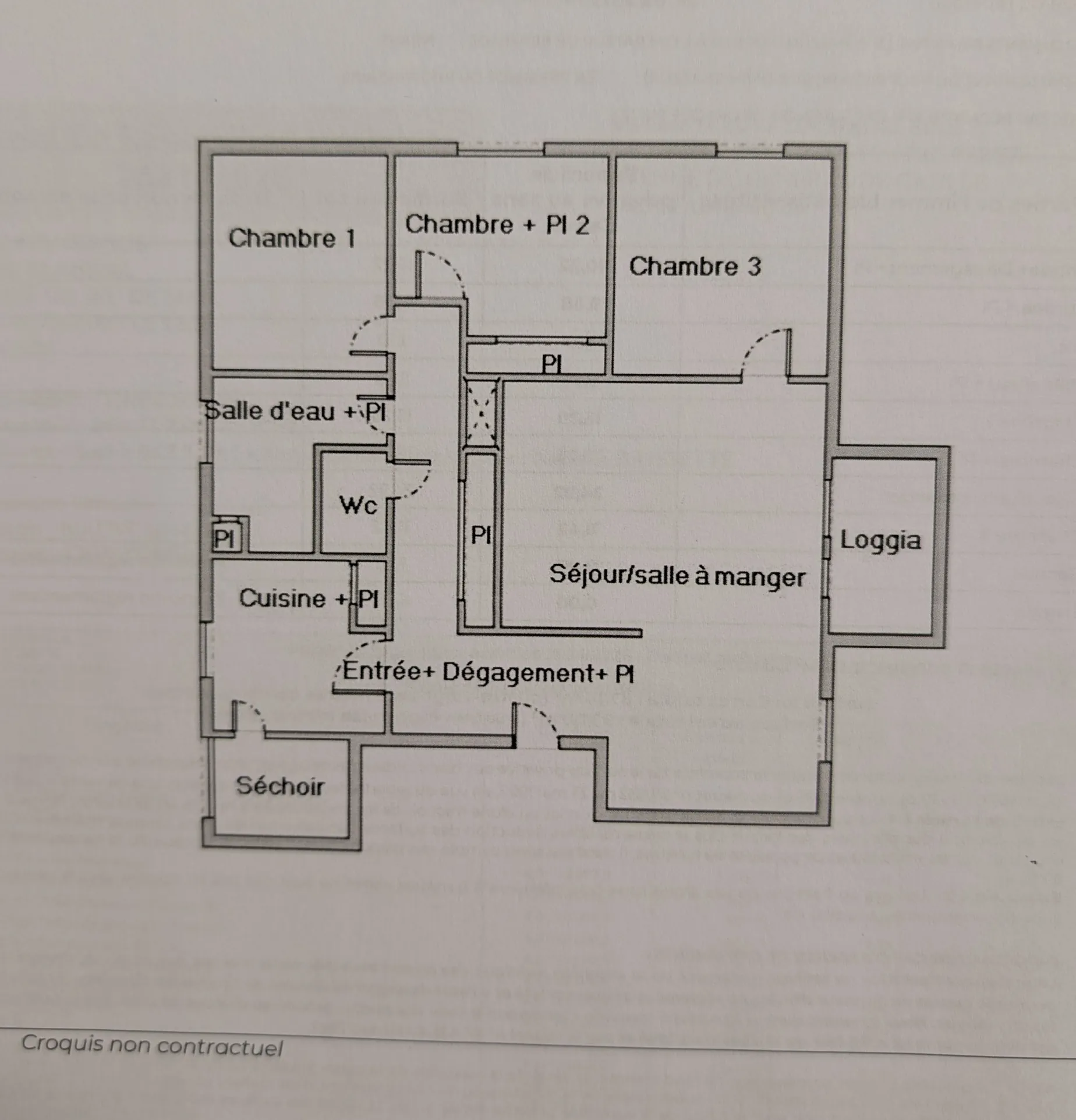 Appartement 4 pièces à rénover avec garage à Castelnau-Le-Lez - 87 m² 