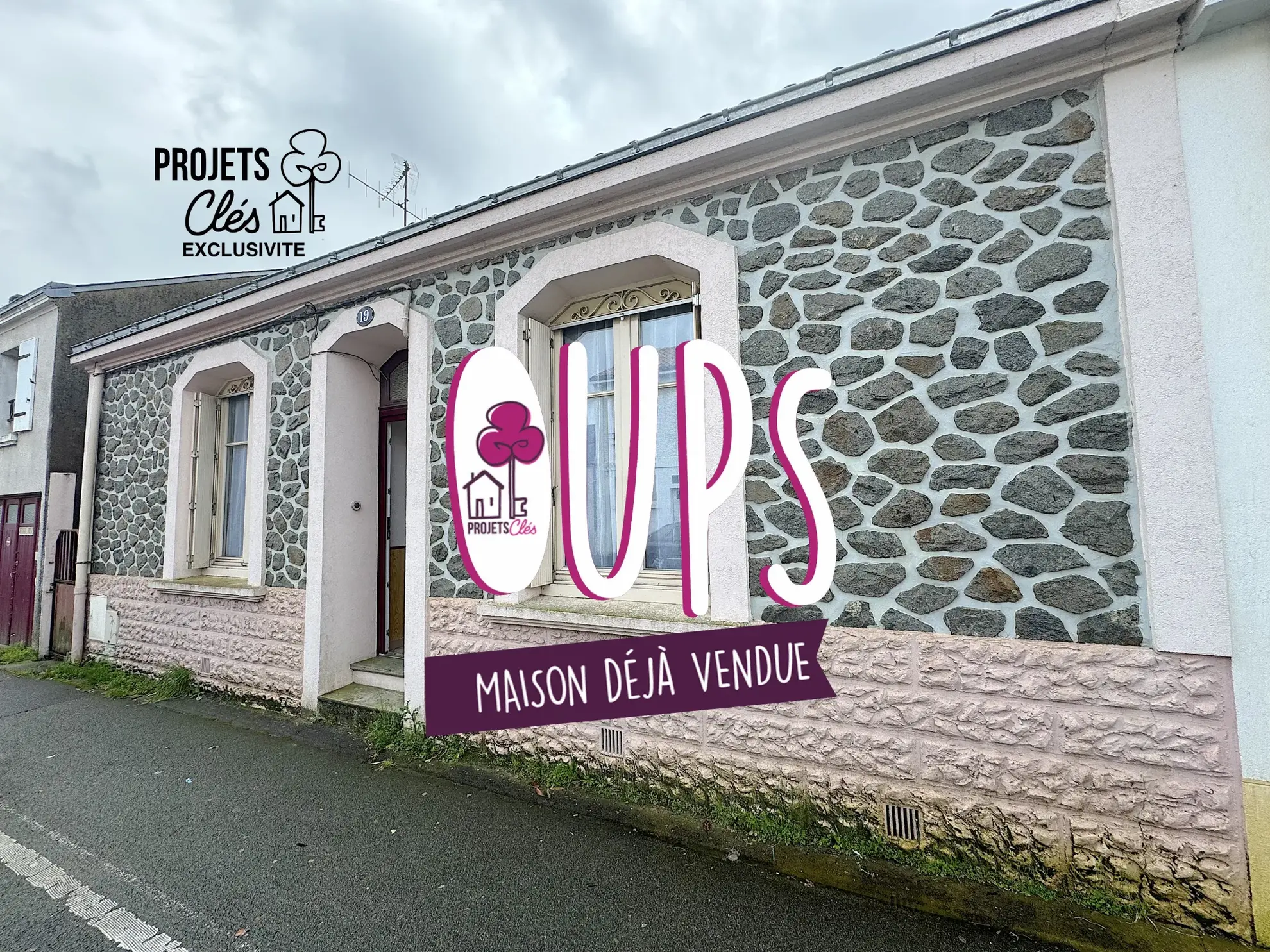 Maison à rénover à La Roche-sur-Yon proche centre-ville avec jardin et atelier