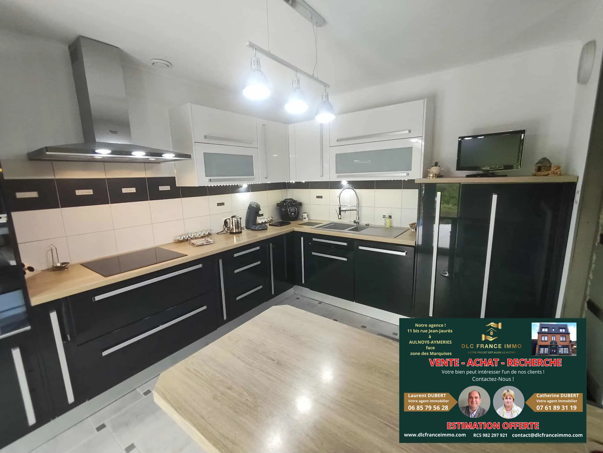 Maison contemporaine à vendre à Bachant avec jardin et garage, disponible en 2026 