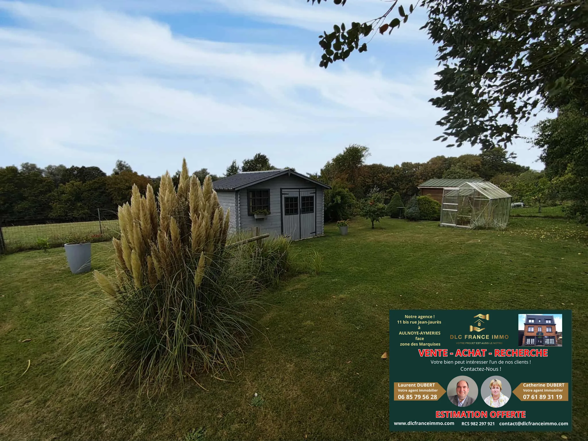 Maison contemporaine à vendre à Bachant avec jardin et garage, disponible en 2026 