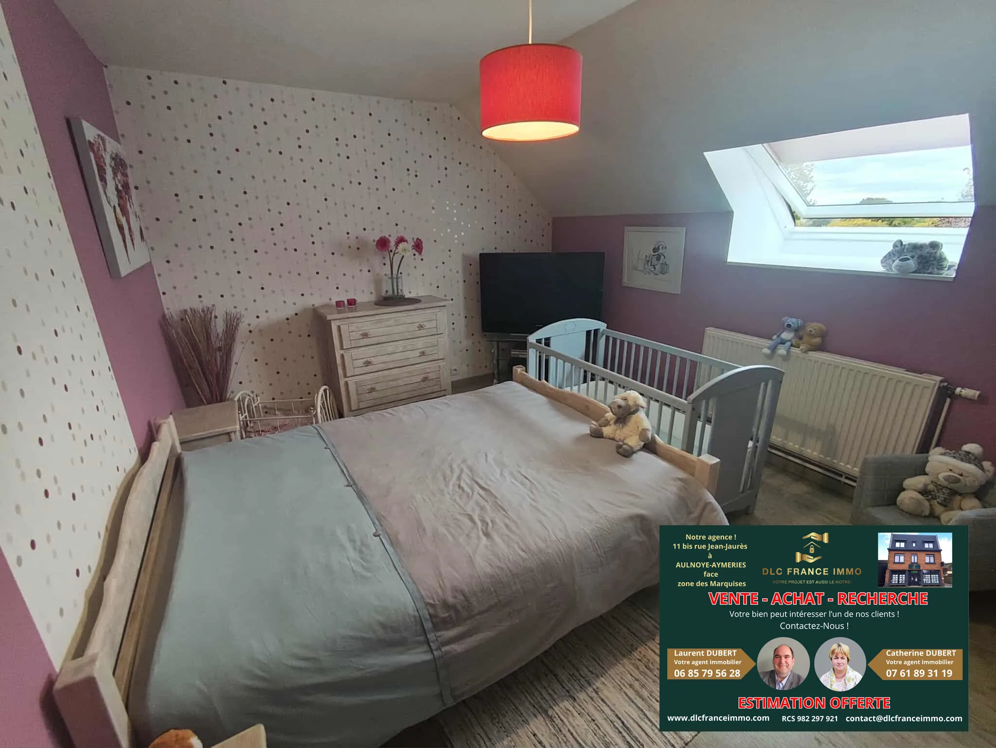 Maison contemporaine à vendre à Bachant avec jardin et garage, disponible en 2026 