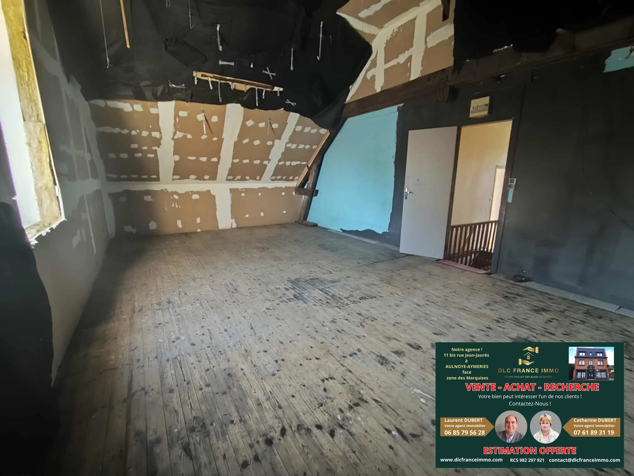 Ensemble de deux maisons avec terrain à vendre à Maubeuge - idee investissement ou résidence principale 